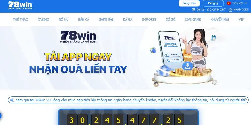 Giới thiệu 78Win là một trong những nhà cái dẫn đầu xu thế